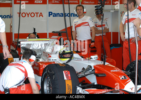 Ralf Schumacher (GER) während der Formel 1 Tests 2007 Stockfoto
