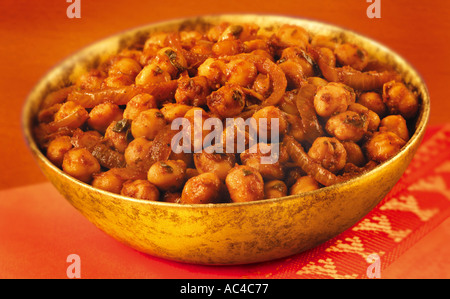 INDISCHES CURRY CHANNA MASALA Stockfoto