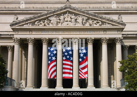 Archiv der USA Washington DC Stockfoto