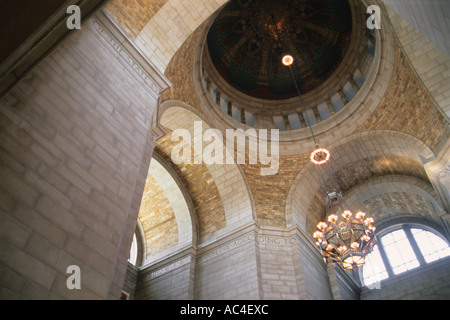 Innere der Nebraska State Capitol in Lincoln. Stockfoto