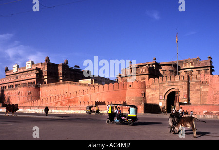 Indien Rajasthan Bikaner Junagarth Fort und Palast Stockfoto