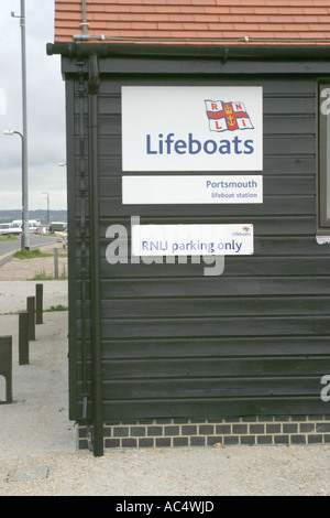 RNLI Portsmouth Hampshire England UK Stockfoto