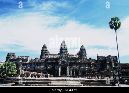 Angkor Wat Tempel Kambodscha Stockfoto