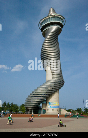 1999 World Tourism Expo Tower Sokcho Südkorea Stockfoto