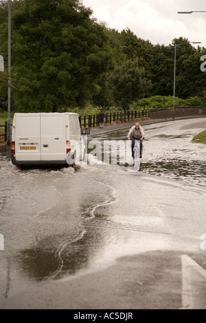 Birmingham Überschwemmungen, Mai / Juni 2007 Stockfoto