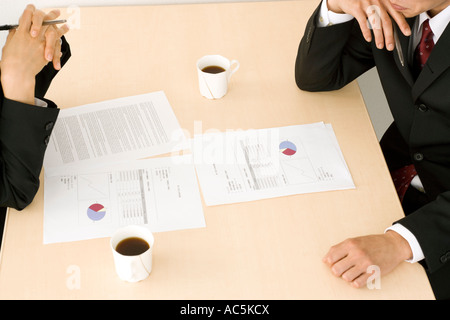 Business-Leute treffen Stockfoto