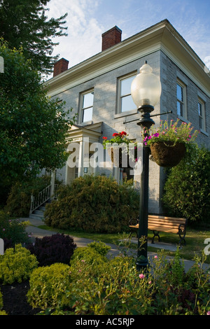 Malerische Architektur Sackets Harbor Thousand Islands Region Jefferson County New York Stockfoto