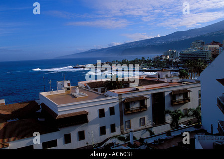 Puerto De La Cruz Teneriffa Insel Kanarische Inseln Stockfoto