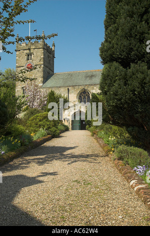 Allerheiligen Kirche Hunmanby North Yorkshire England U K Großbritannien Stockfoto