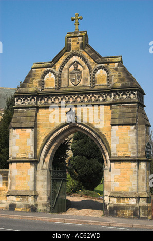 Allerheiligen Kirche Hunmanby North Yorkshire England U K Großbritannien Stockfoto
