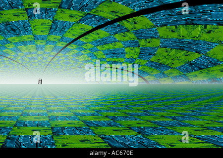 Business-Vortex Stockfoto