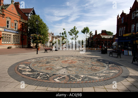 Lytham Stadtzentrum England UK Stockfoto