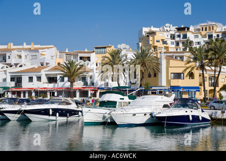 in der Nähe von Marbella Costa del Sol Malaga Provinz Spanien Puerto Cabopino Stockfoto