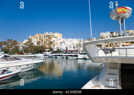 in der Nähe von Marbella Costa del Sol Malaga Provinz Spanien Puerto Cabopino Stockfoto