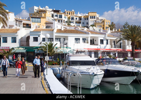 in der Nähe von Marbella Costa del Sol Malaga Provinz Spanien Puerto Cabopino Stockfoto