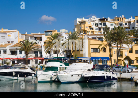 in der Nähe von Marbella Costa del Sol Malaga Provinz Spanien Puerto Cabopino Stockfoto