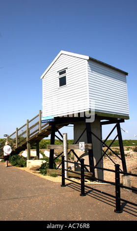 DIE FLUT RECORDING STATION. WELLS-NEXT-THE-SEA. NORTH NORFOLK ENGLAND UK EUROPA Stockfoto