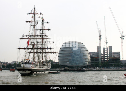 Das Segelschiff "Prince William" Stockfoto