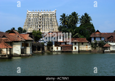PADMANABHA SWAMY TEMPEL, TRIVANDRUM, KERALA Stockfoto