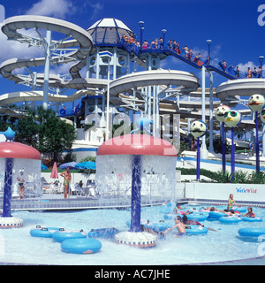 WET N WILD WASSERPARK ORLANDO FLORIDA Stockfoto