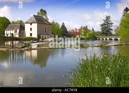 Pont de Ruan im Loire-Tal, Frankreich Stockfoto