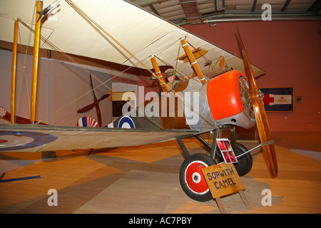 Sopwith Camel, Fleet Air Arm Museum, Yeovilton, Somerset, England, Vereinigtes Königreich Stockfoto