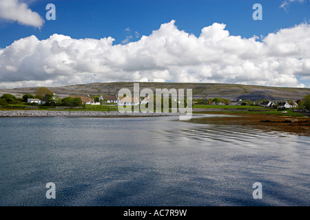 Ballyvaughan, Dorf, die Burren, County Clare, Irland Stockfoto