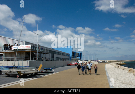 Weymouth und Portland National Sailing Academy Dorset England UK 2012 Olympische Standort Stockfoto