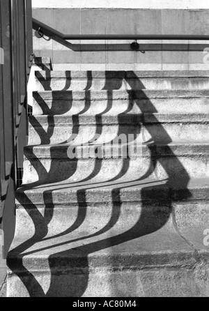 Schritte in Stevenage Town Centre England UK Stockfoto