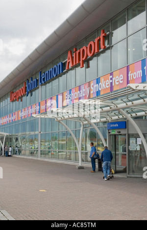 Liverpool Flughafen Stockfoto