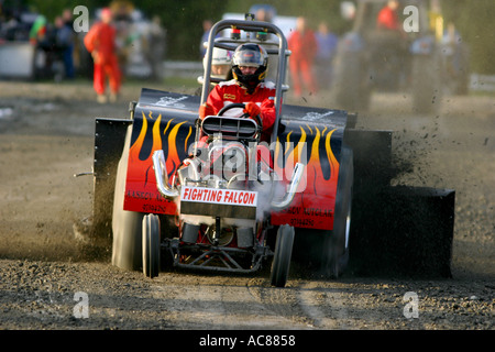 Tractor Pulling Stockfoto