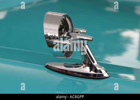 Außenspiegel auf 1958 Chevrolet Impala Stockfoto