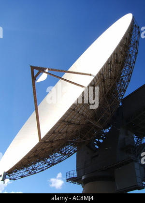 Die Satellitenschüssel in Carnarvon, Western Australia Stockfoto