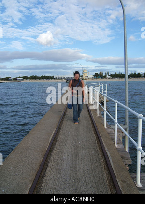 Busselton Jetty, Western Australia, Australia Stockfoto