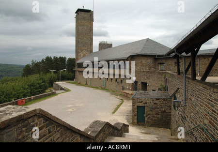 Hauptgebäude des Nazi-Burg Vogelsang Stockfoto