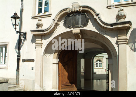 Galerie Klovicevi Dvori in der Oberstadt in Zagreb, Kroatien Stockfoto