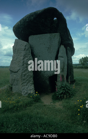 Trethevy Quoit, Nr St Cleer, Cornwall, England HOMER SYKES Stockfoto