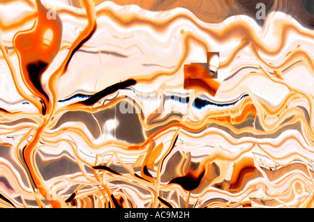 Zusammenfassung der gequälten Seelen Stockfoto