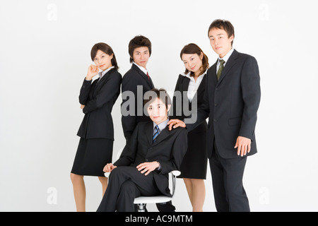 Gruppe von Geschäftsleuten Stockfoto