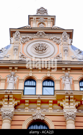 Lettland - Riga - Jugendstil Stockfoto