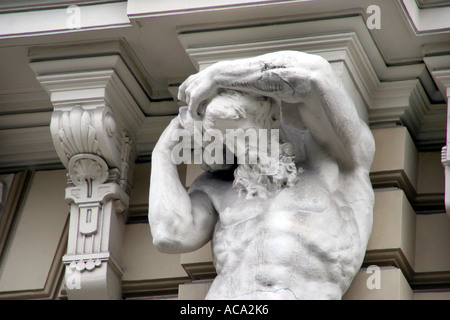 Lettland - Riga - Jugendstil Stockfoto
