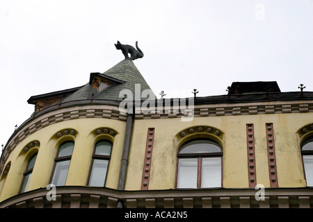 Lettland - Riga - Jugendstil Stockfoto