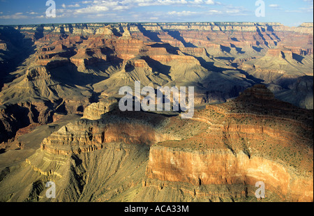 Sonnenuntergang am South Rim des Grand Canyon National Park, Arizona, USA Stockfoto