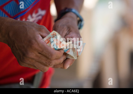 Markt auf der Insel Negros, Philippinen Stockfoto