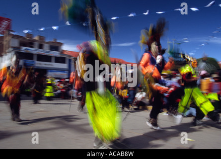 Puno Week-Festival - Puno, PERU Stockfoto