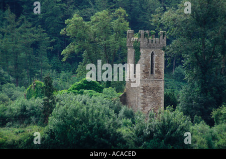 Verlassene Kirche Vale von Avoca Co Wicklow Irland Stockfoto