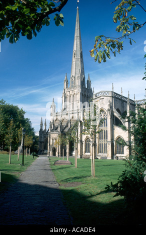 Kirche St Mary Redcliffe Bristol England Stockfoto