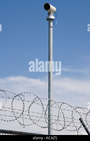 Sicherheitszaun für den Schutz des G8-Gipfels, Heiligendamm, Mecklenburg-Western Pomerania, Deutschland Stockfoto