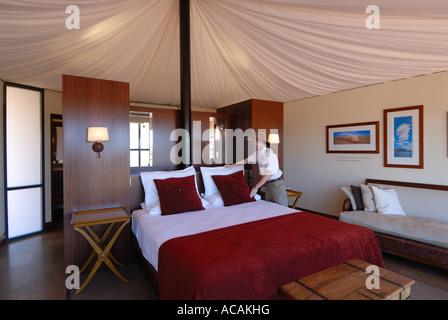 Ayers Rock Resort, Luxus-Camp an der Ayers Rock, Yulara, Northern Territory, Australia Stockfoto