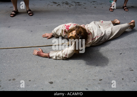 Der Kreuzweg Jesu Christi Marsala Trapani Sizilien Italien Stockfoto